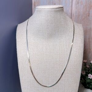 NWT Giani Bernini Sterling Silver Necklace, 20" Square Snake Chain